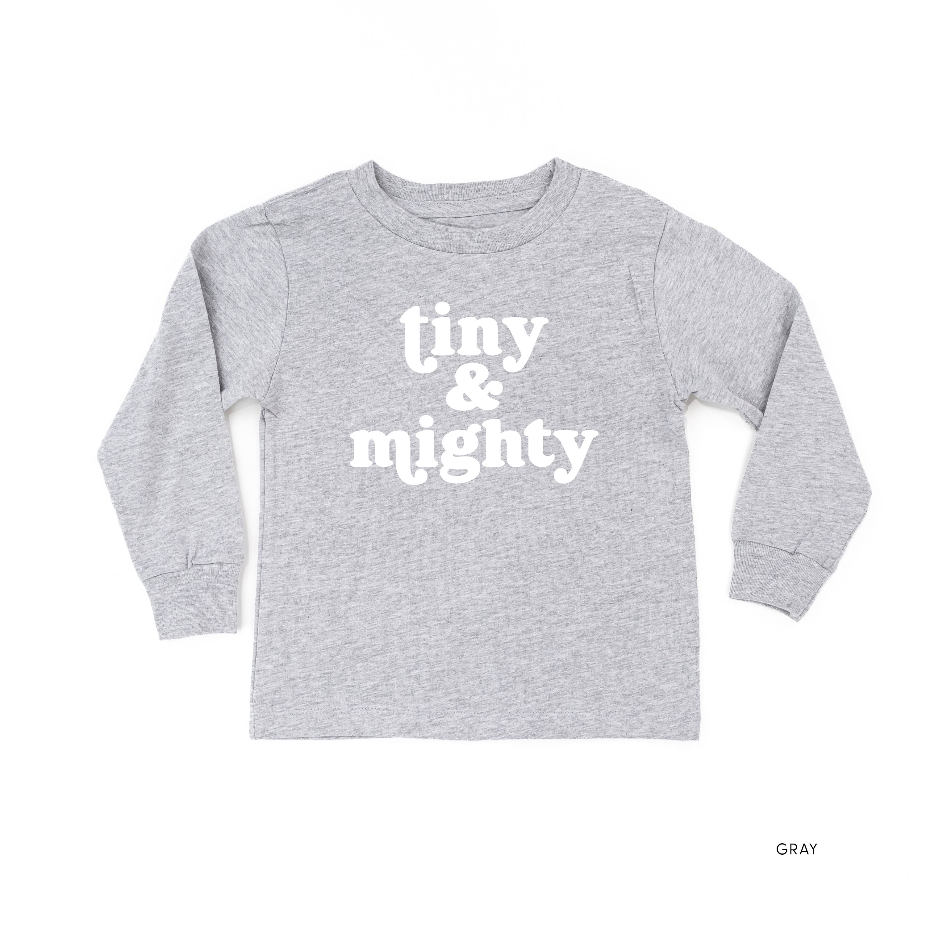 Tiny & Mighty - Child Long Sleeve Tee Little Mama Shirt Shop