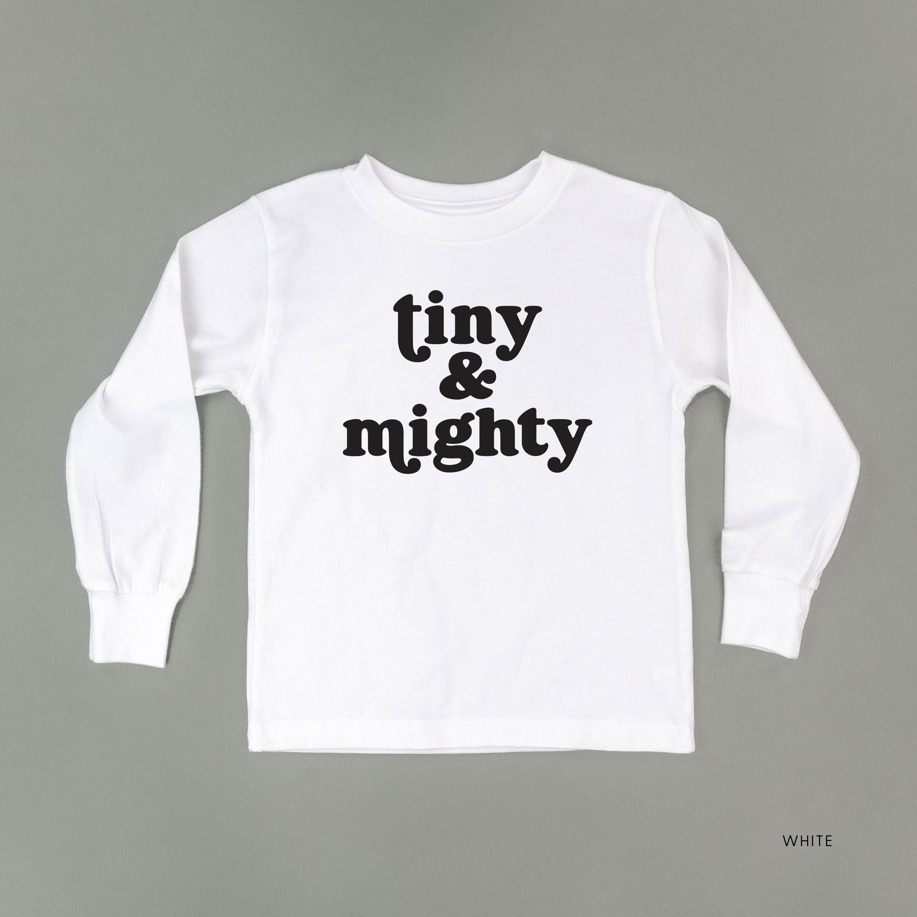 Tiny & Mighty - Child Long Sleeve Tee Little Mama Shirt Shop