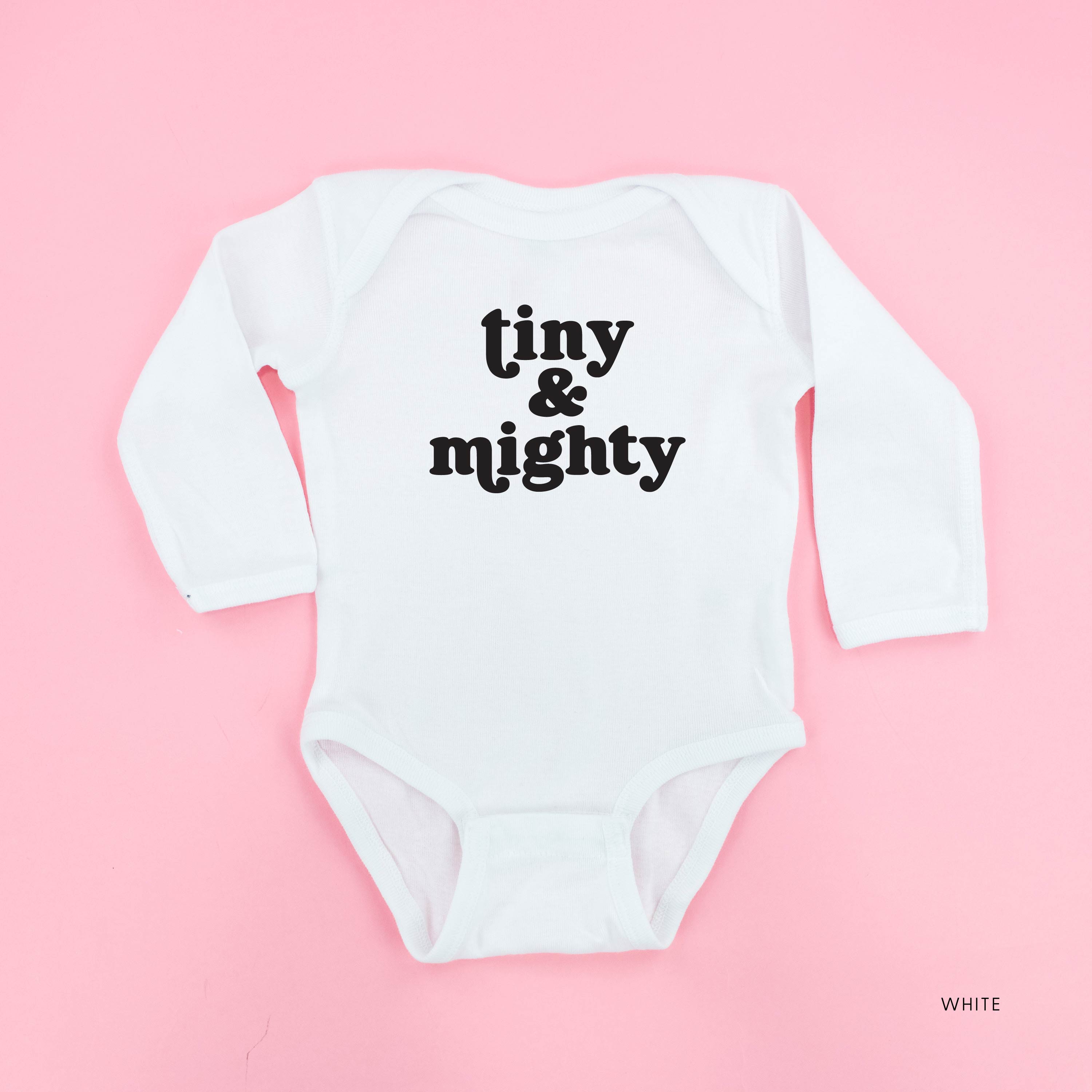 Tiny & Mighty - Child Long Sleeve Tee Little Mama Shirt Shop