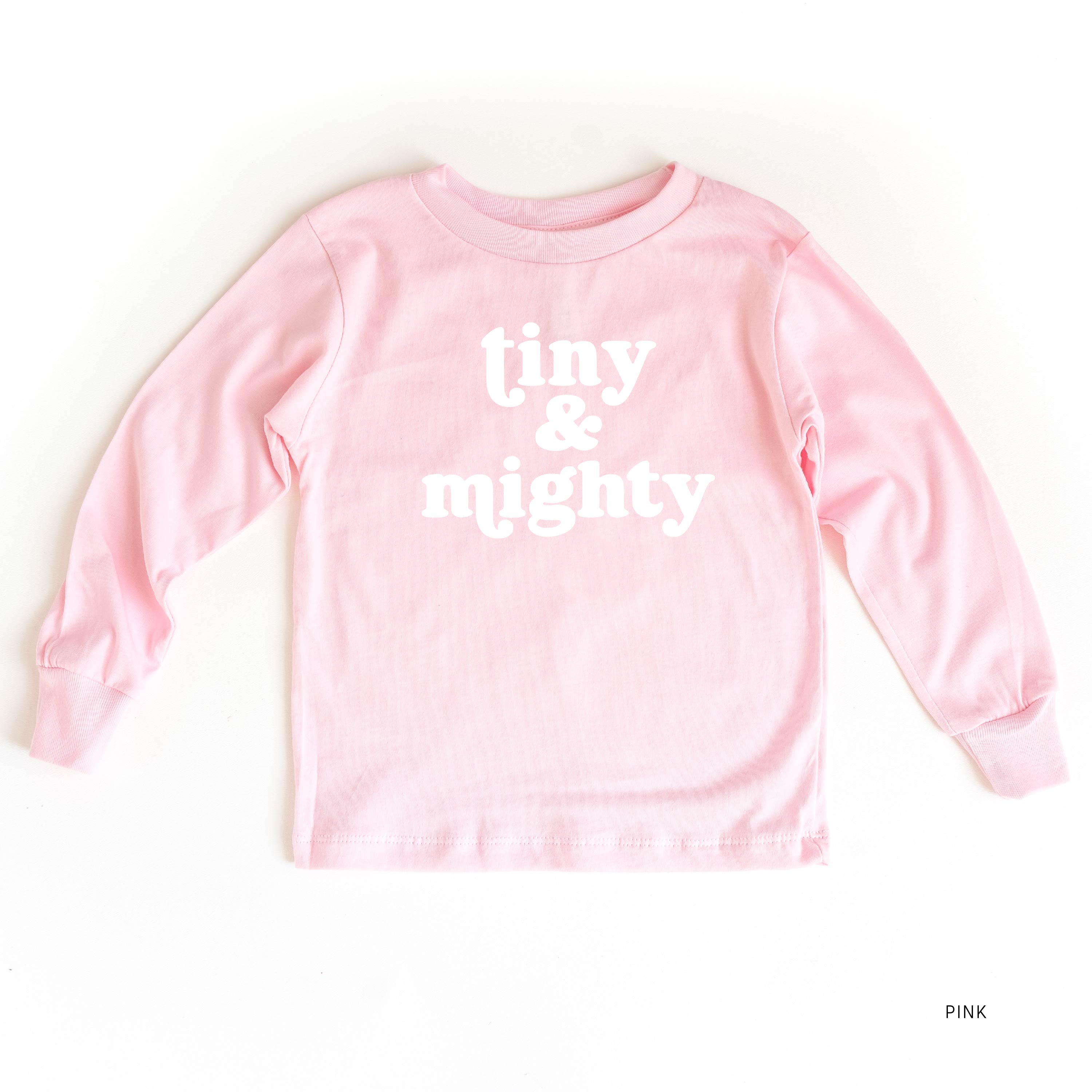 Tiny & Mighty - Child Long Sleeve Tee Little Mama Shirt Shop