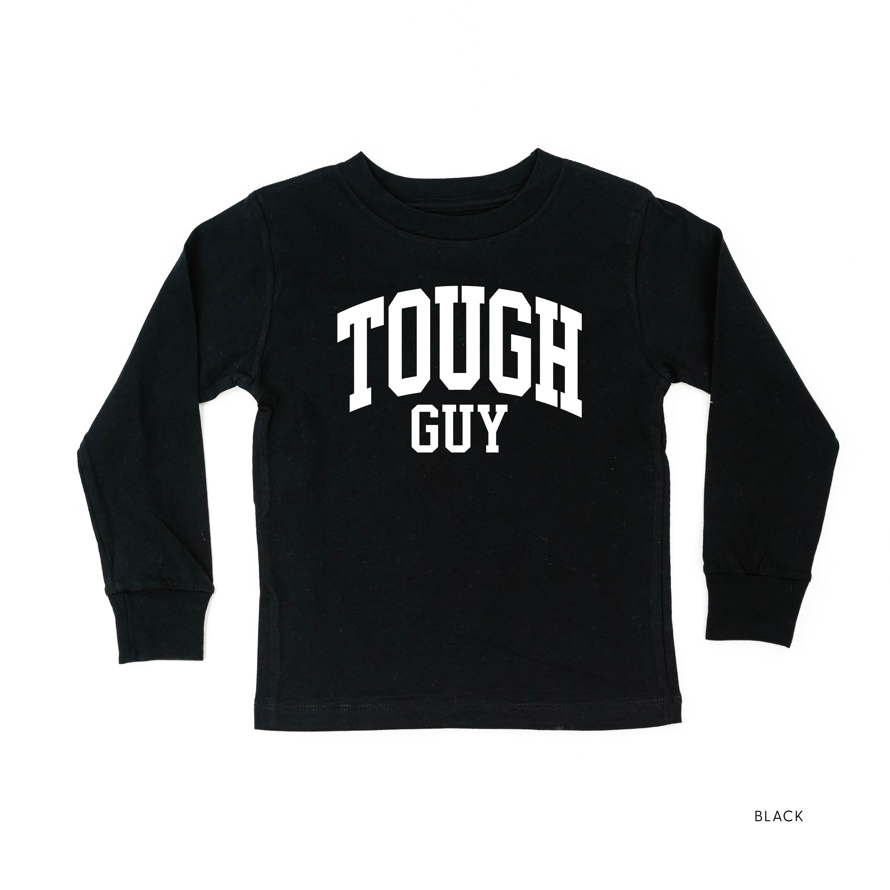 Tough Guy - Varsity - Child Long Sleeve Tee Little Mama Shirt Shop