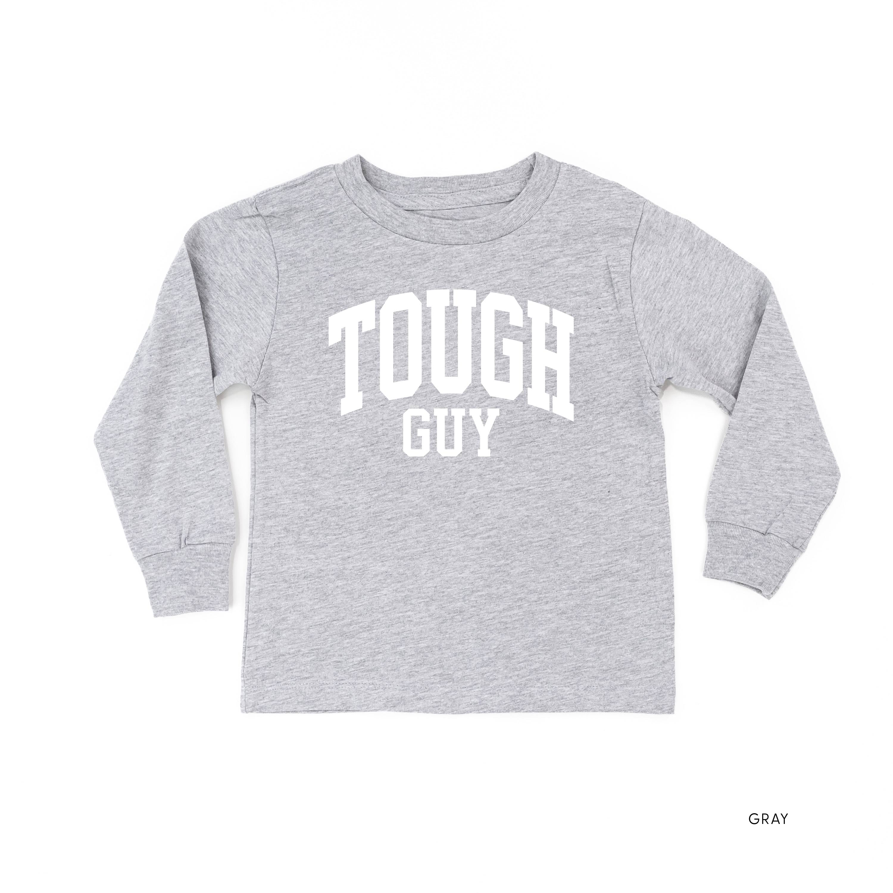 Tough Guy - Varsity - Child Long Sleeve Tee Little Mama Shirt Shop