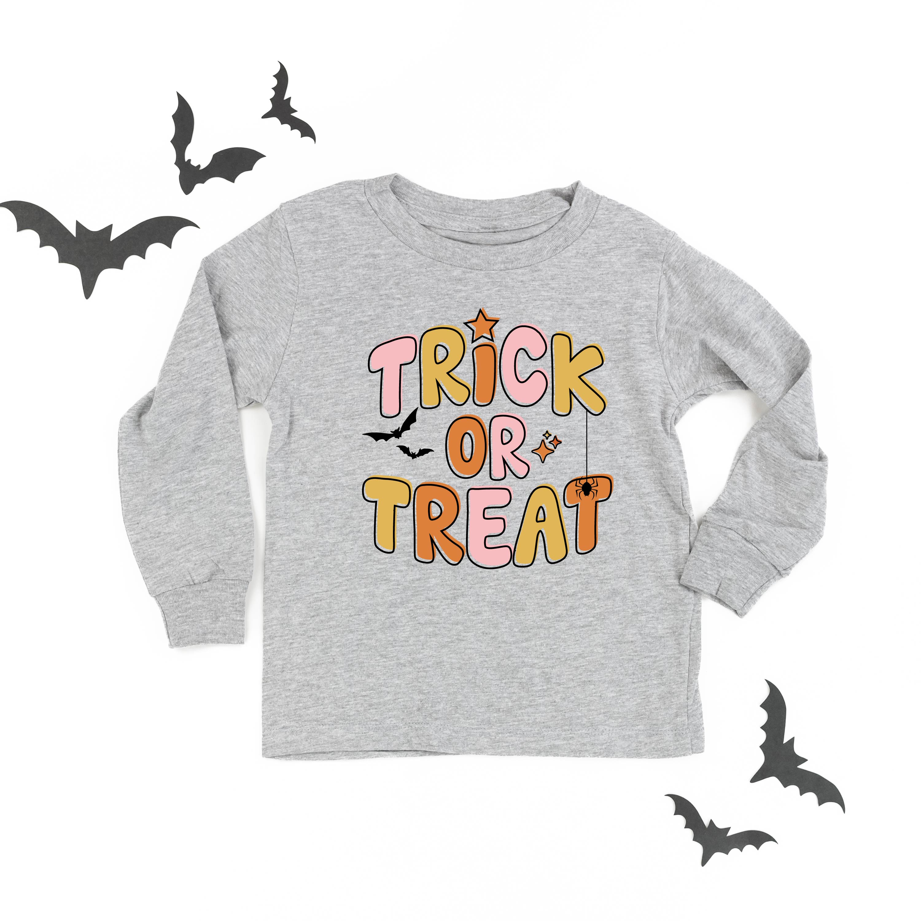 ORANGE) - Long Sleeve Child Shirt Little Mama Shirt Shop