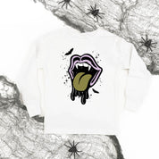 Vampire Drippy Mouth - Long Sleeve Child Shirt Little Mama Shirt Shop