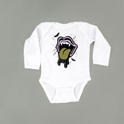 Vampire Drippy Mouth - Long Sleeve Child Shirt Little Mama Shirt Shop