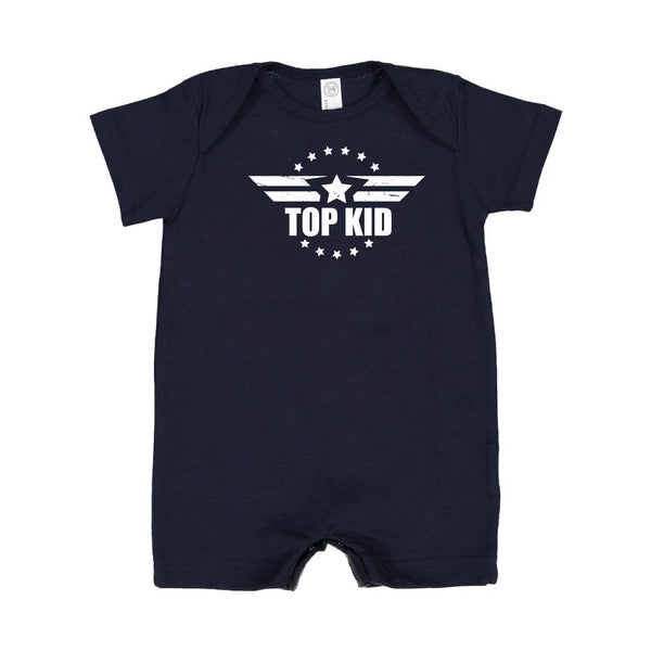TOP KID - Short Sleeve / Shorts - One Piece Baby Romper
