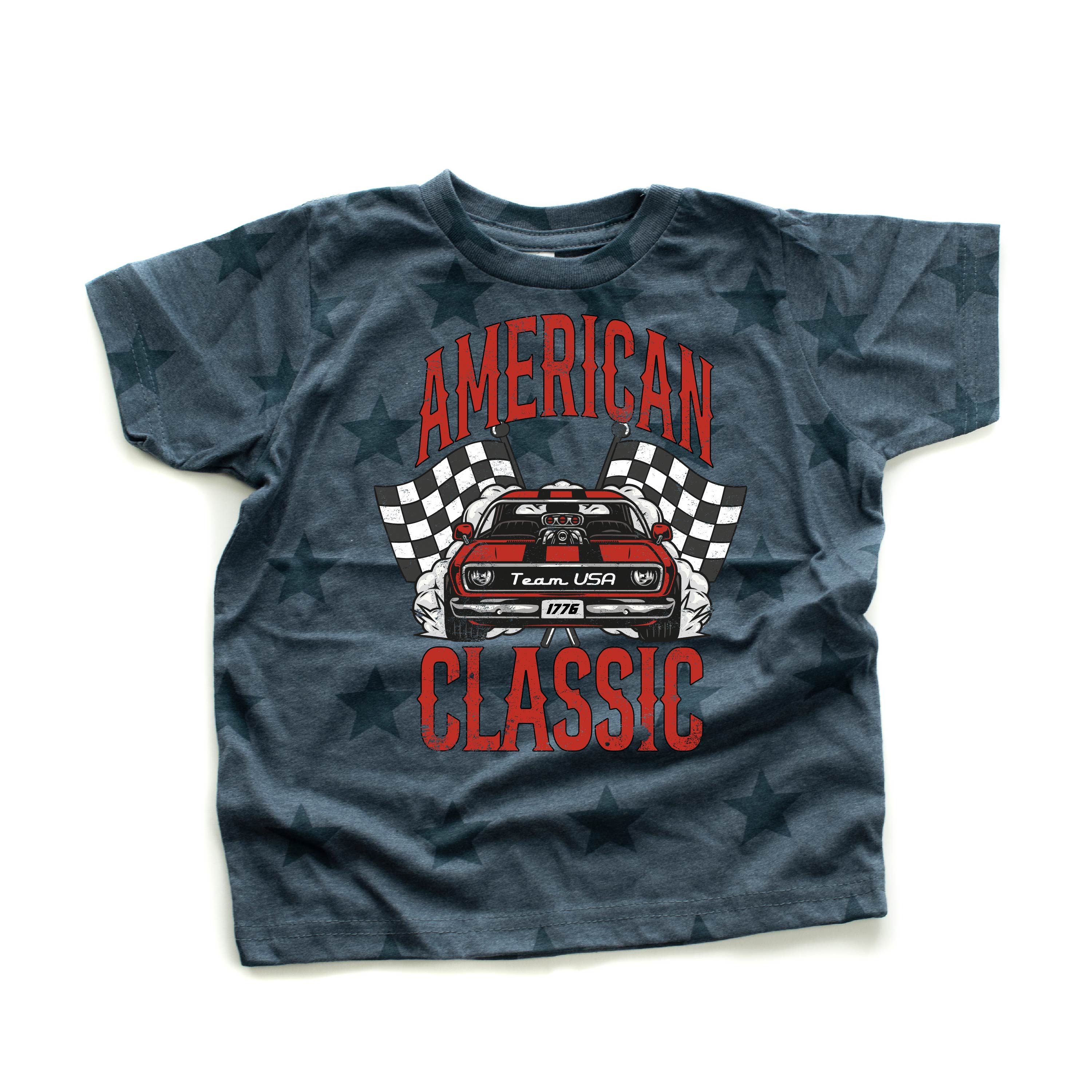 American Classic Car - Child STAR Tee Little Mama Shirt Shop