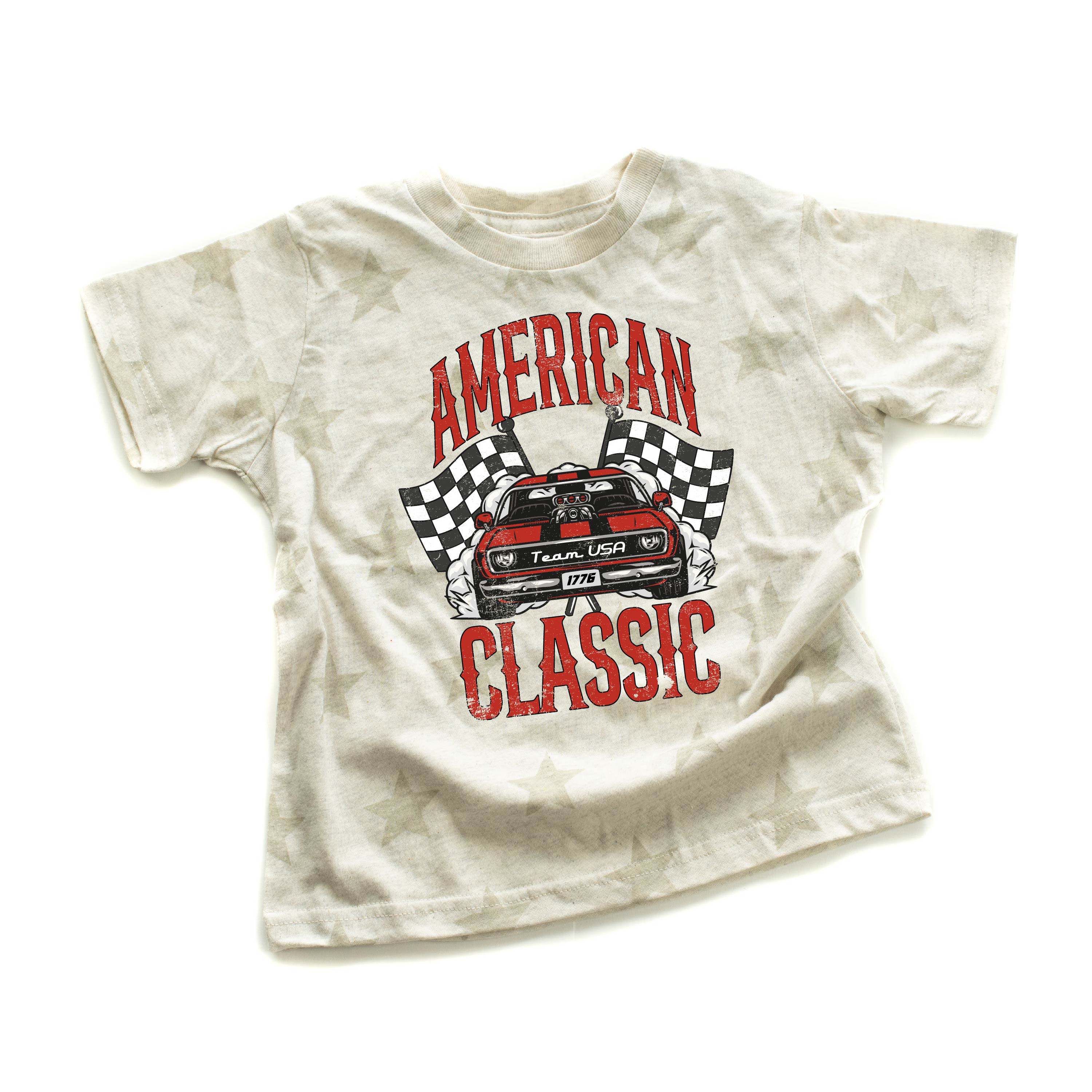 American Classic Car - Child STAR Tee Little Mama Shirt Shop
