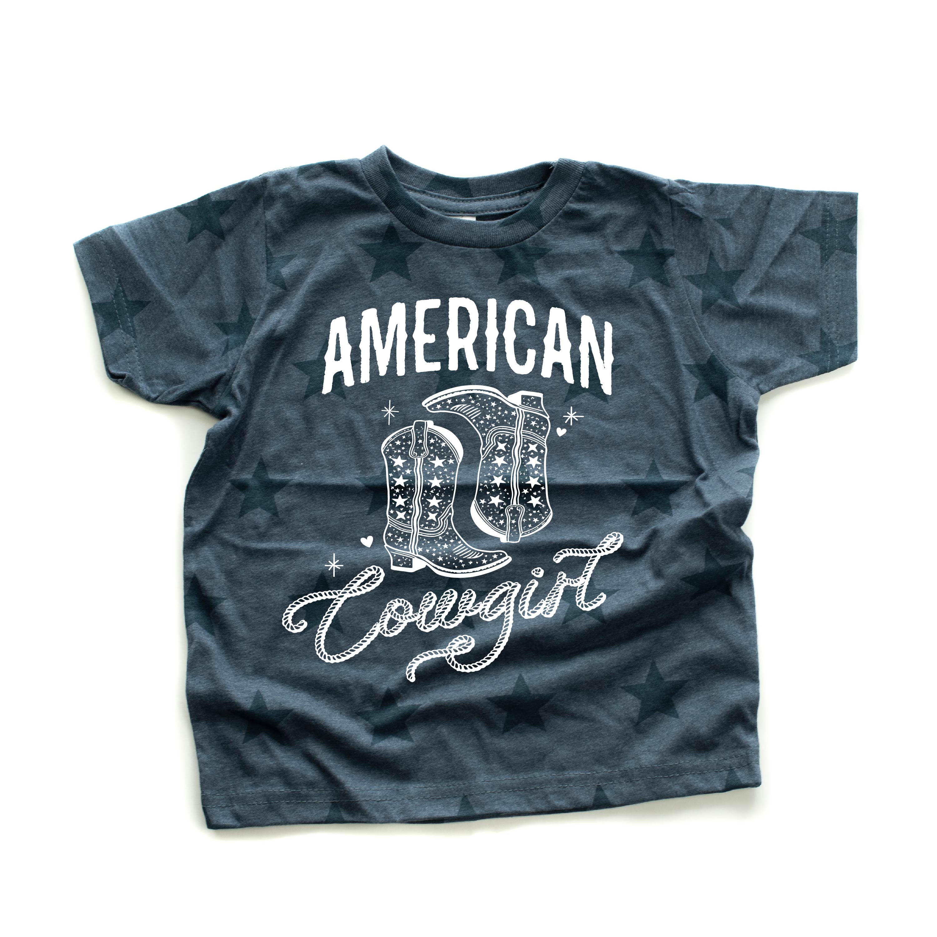 American Cowgirl - Child STAR Tee Little Mama Shirt Shop