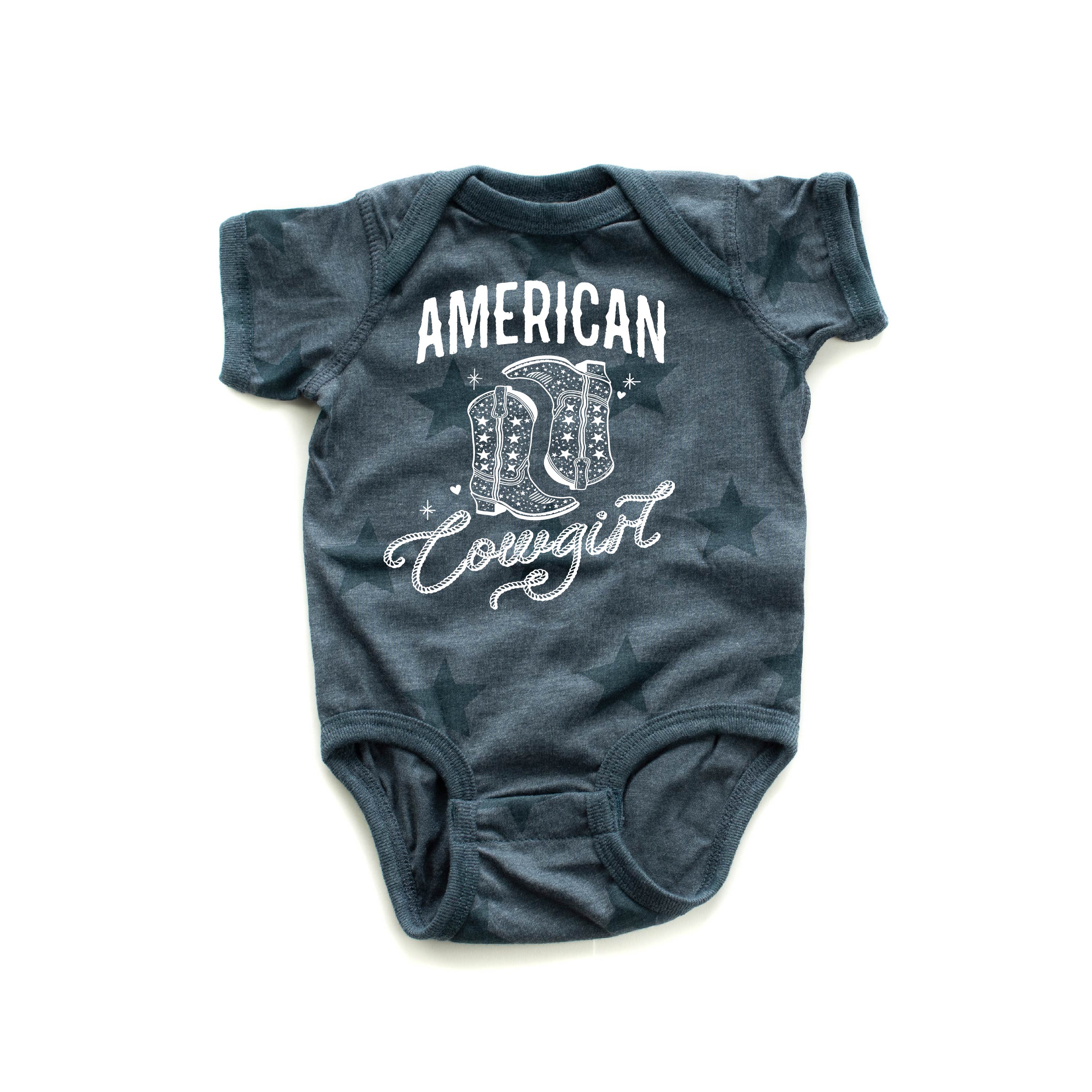 American Cowgirl - Child STAR Tee Little Mama Shirt Shop