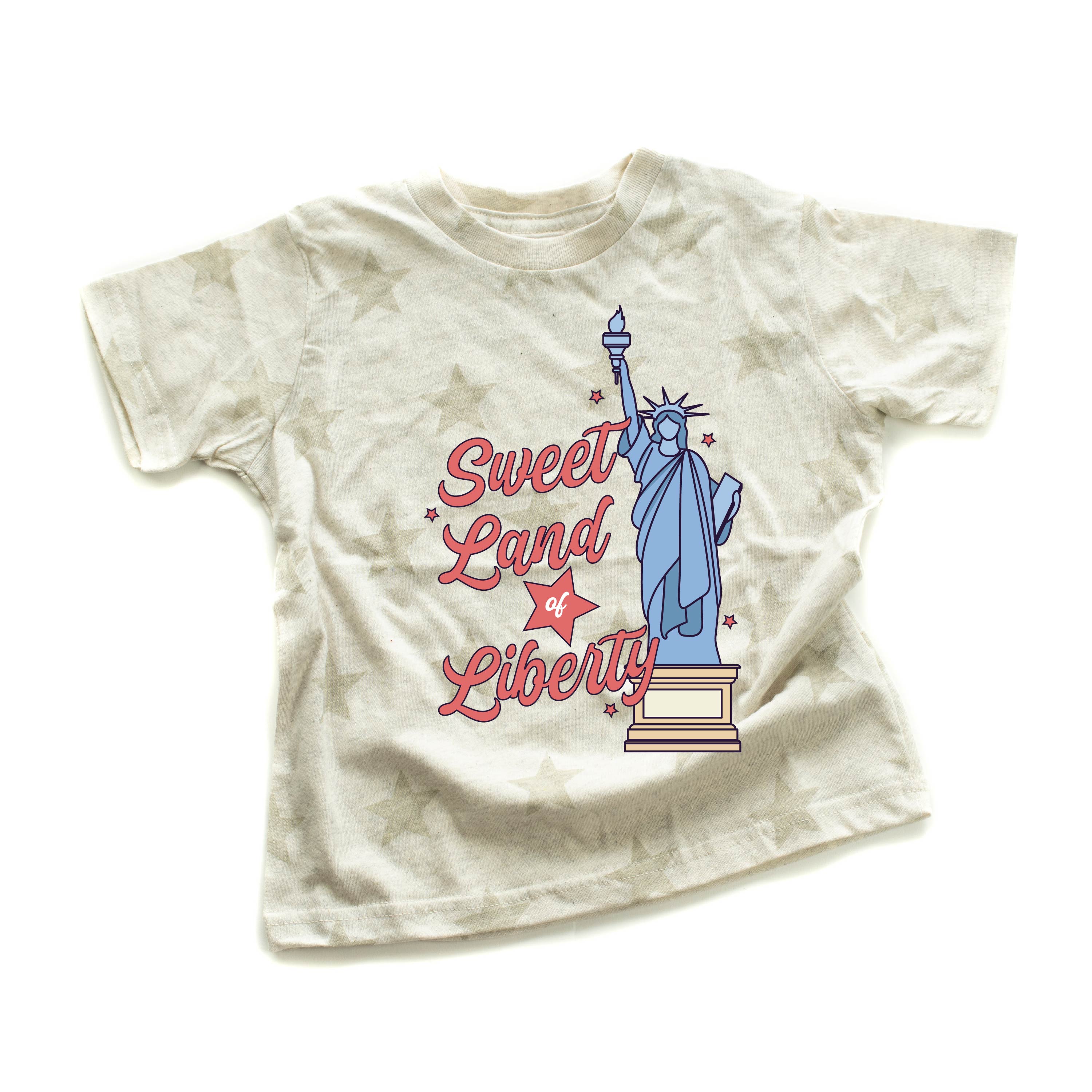 Sweet Land Of Liberty - Child STAR Tee Little Mama Shirt Shop