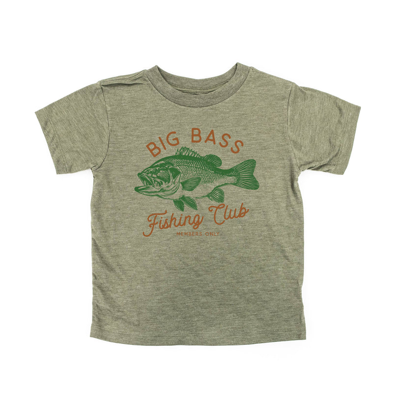 Big Bass Fishing Club - Short Sleeve Child Shirt