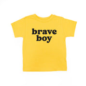 Brave Boy - Short Sleeve Child Shirt Little Mama Shirt Shop
