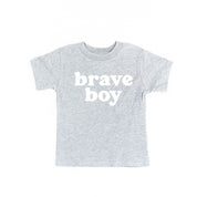 Brave Boy - Short Sleeve Child Shirt Little Mama Shirt Shop
