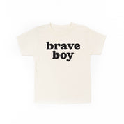 Brave Boy - Short Sleeve Child Shirt Little Mama Shirt Shop