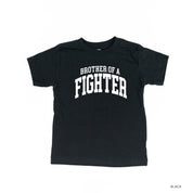 Brother of a Fighter - Varsity - Child Tee Little Mama Shirt Shop