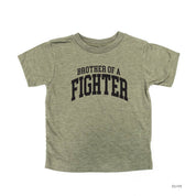 Brother of a Fighter - Varsity - Child Tee Little Mama Shirt Shop
