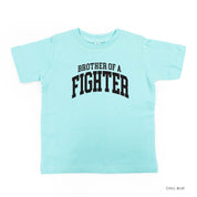 Brother of a Fighter - Varsity - Child Tee Little Mama Shirt Shop