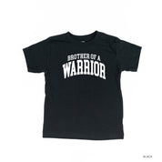 Brother of a Warrior - Varsity - Child Tee Little Mama Shirt Shop