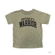 Brother of a Warrior - Varsity - Child Tee Little Mama Shirt Shop