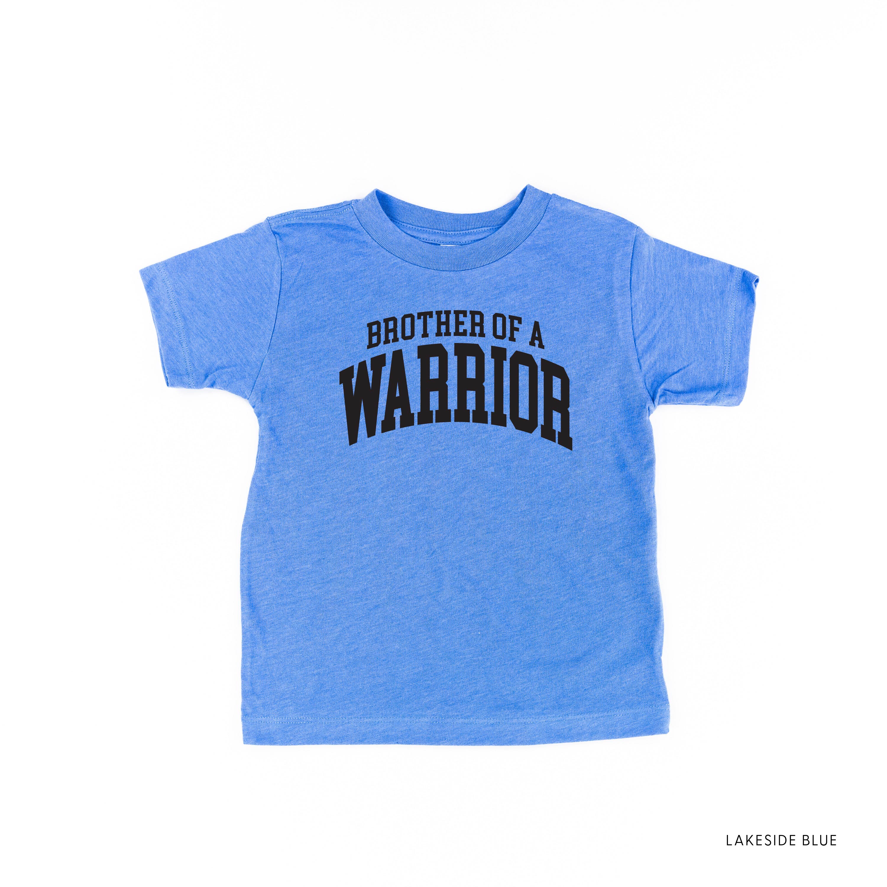 Brother of a Warrior - Varsity - Child Tee Little Mama Shirt Shop