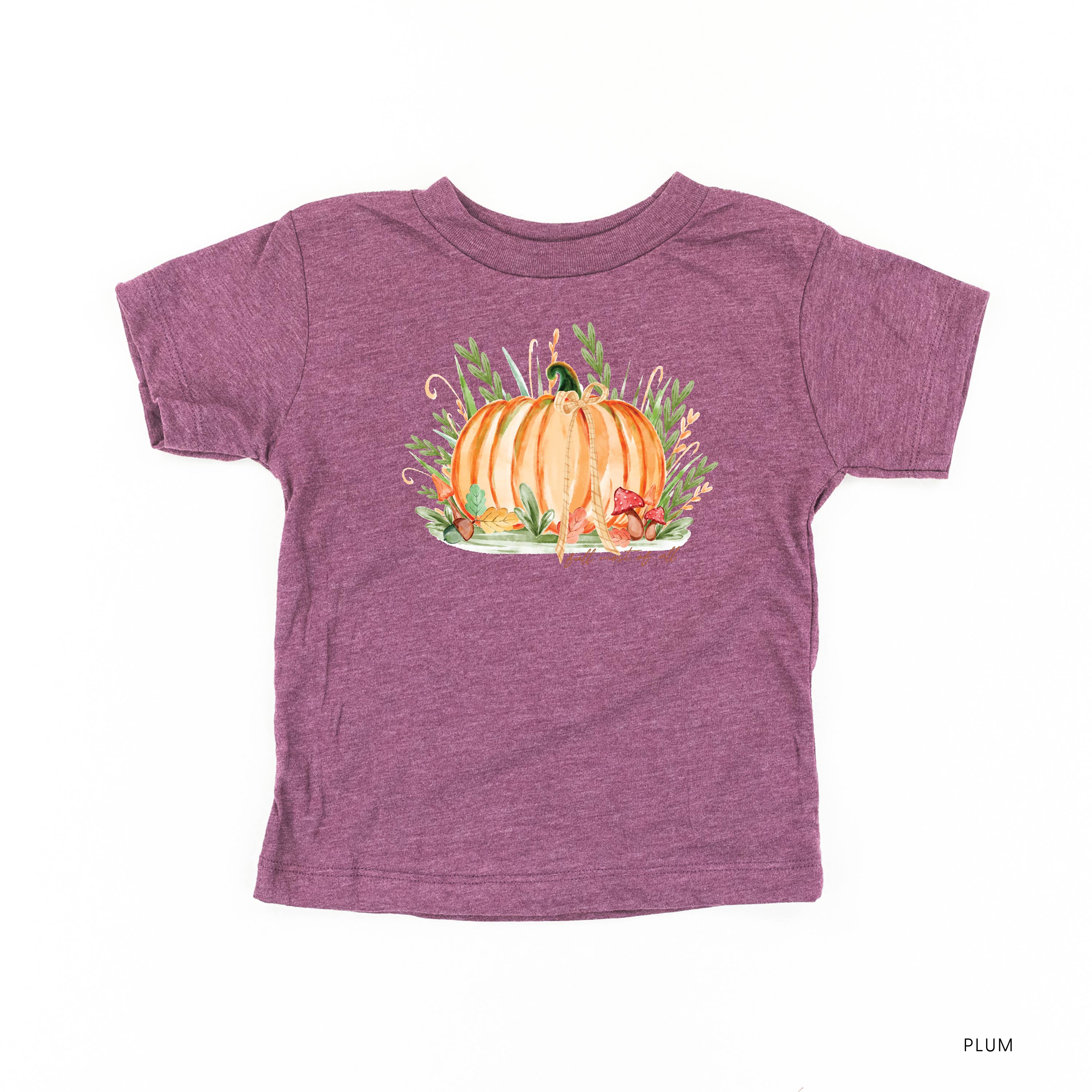 Fall Most of All - Short Sleeve Child Shirt Little Mama Shirt Shop