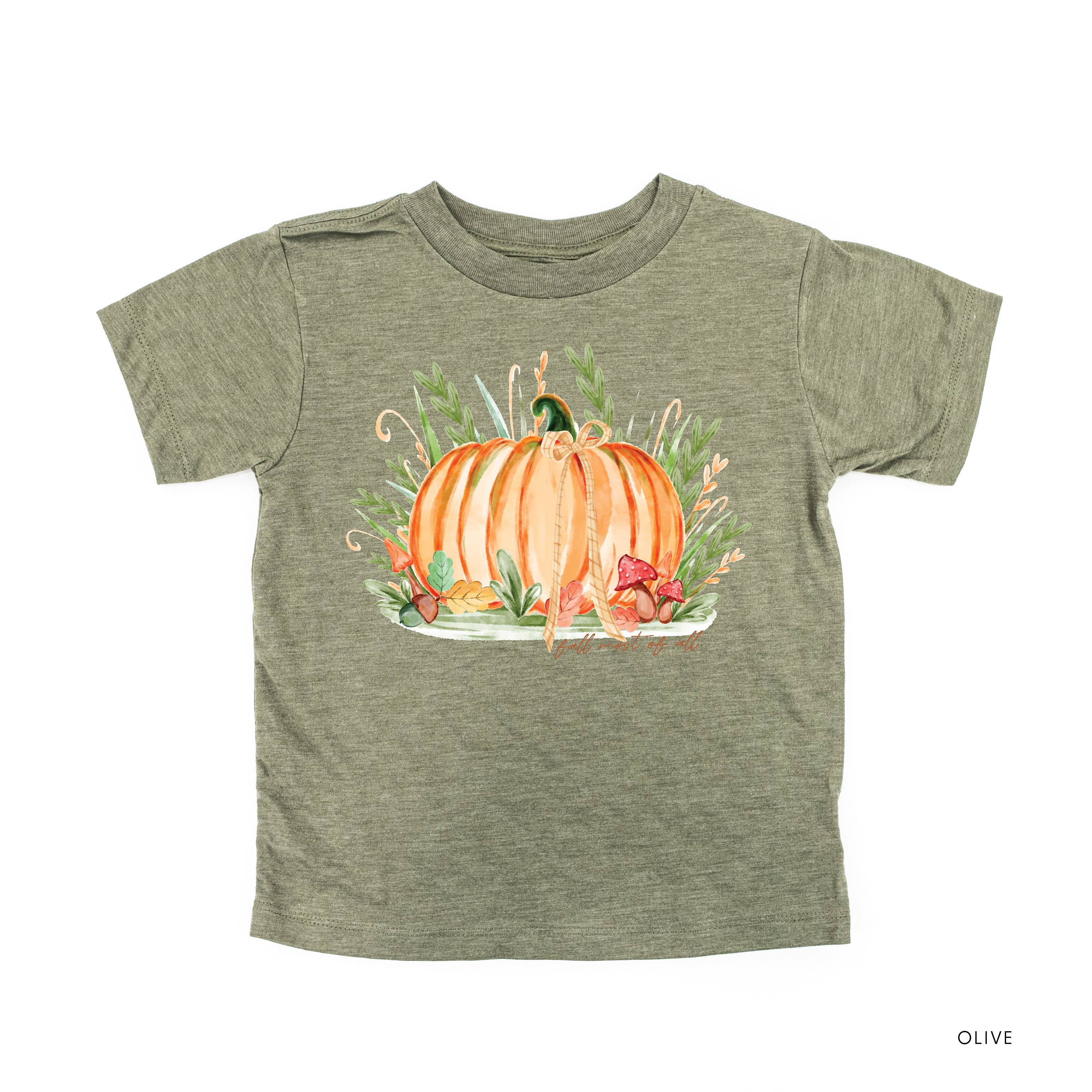 Fall Most of All - Short Sleeve Child Shirt Little Mama Shirt Shop