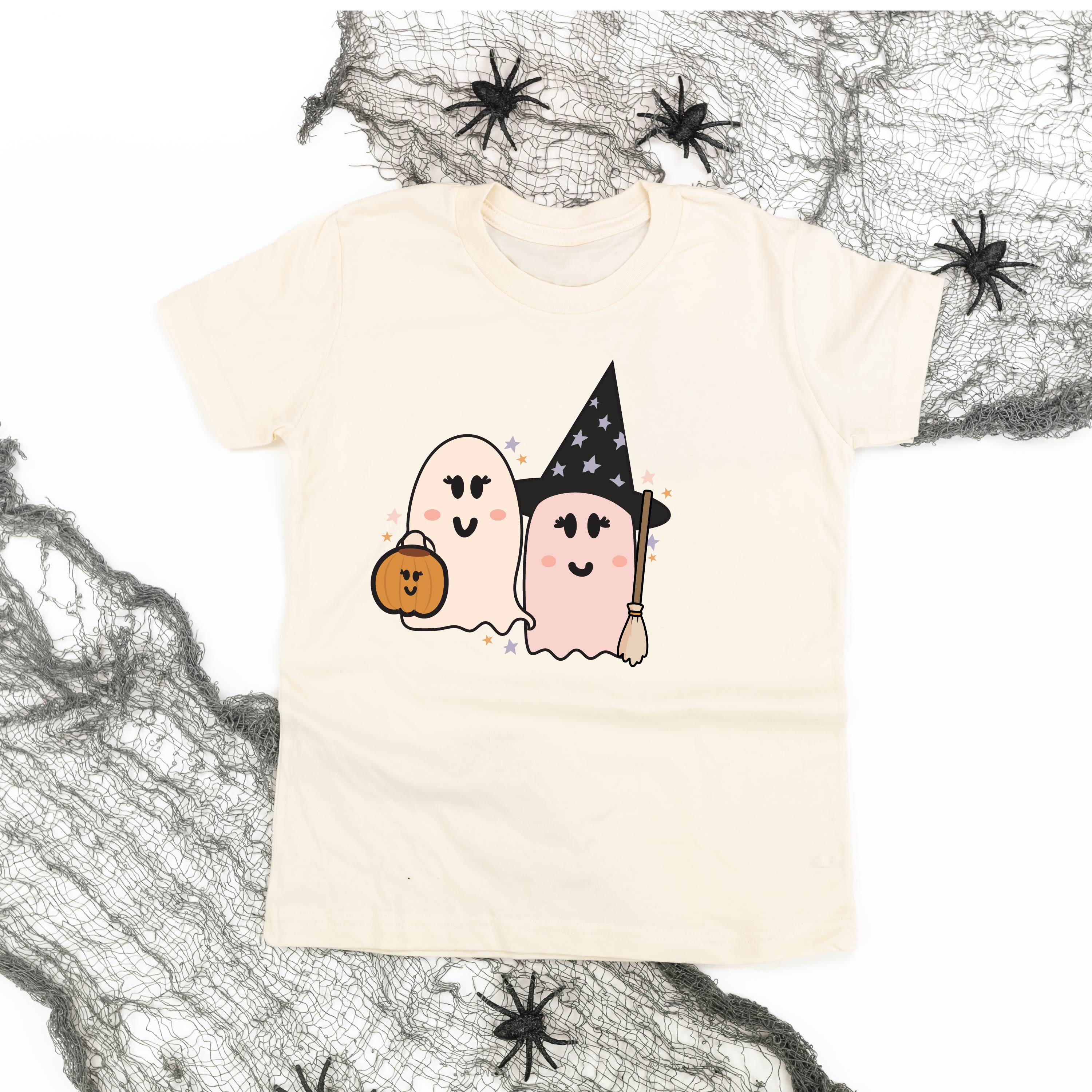 Ghosty Girls - Short Sleeve Child Shirt Little Mama Shirt Shop