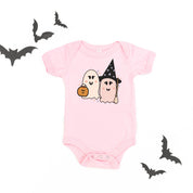 Ghosty Girls - Short Sleeve Child Shirt Little Mama Shirt Shop