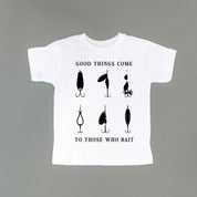 Good Things Come to Those Who Bait - Short Sleeve Child Shirt Little Mama Shirt Shop