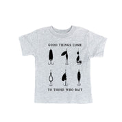 Good Things Come to Those Who Bait - Short Sleeve Child Shirt Little Mama Shirt Shop