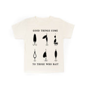 Good Things Come to Those Who Bait - Short Sleeve Child Shirt Little Mama Shirt Shop