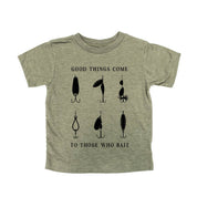 Good Things Come to Those Who Bait - Short Sleeve Child Shirt Little Mama Shirt Shop