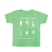 Good Things Come to Those Who Bait - Short Sleeve Child Shirt Little Mama Shirt Shop