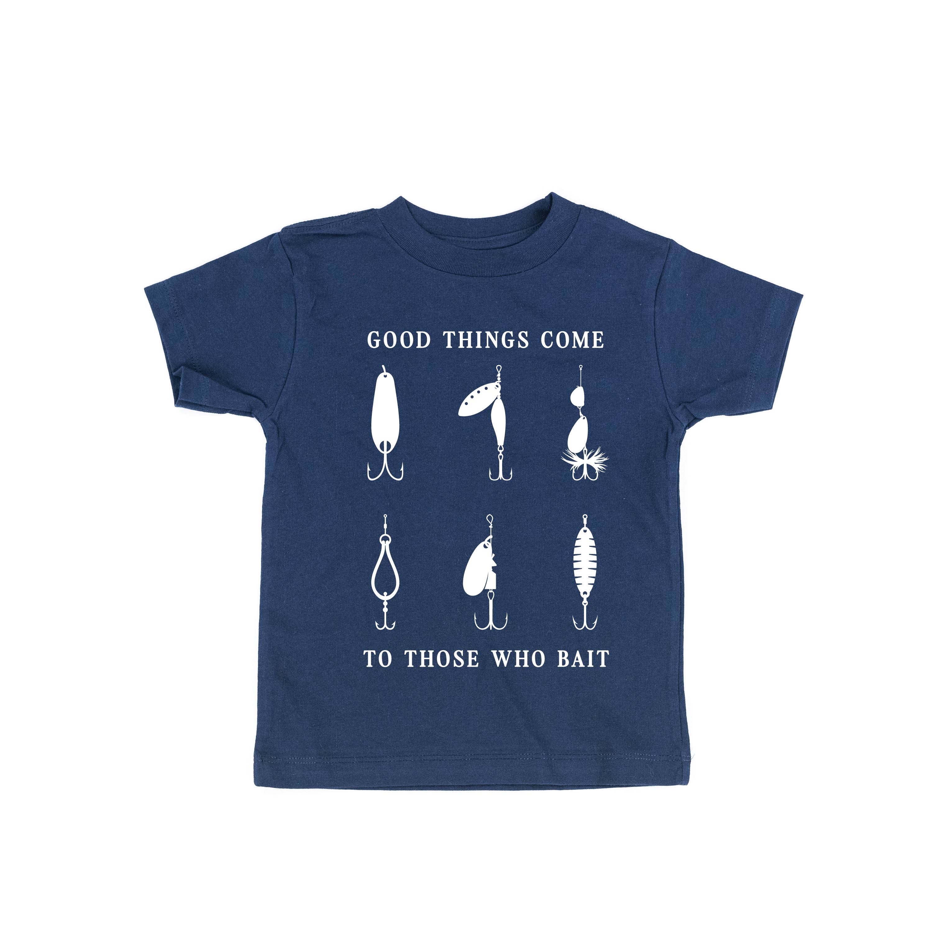Good Things Come to Those Who Bait - Short Sleeve Child Shirt Little Mama Shirt Shop