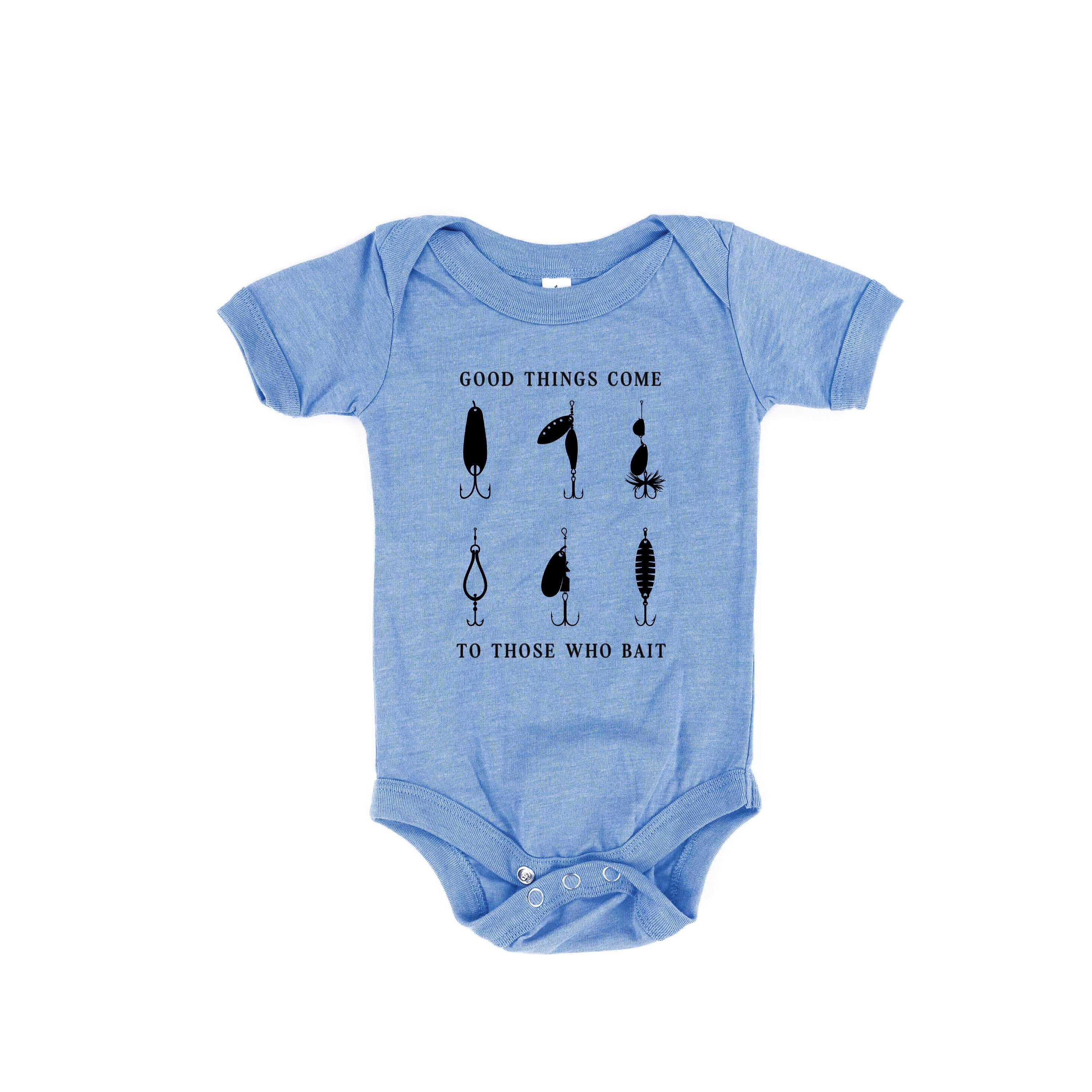 Good Things Come to Those Who Bait - Short Sleeve Child Shirt Little Mama Shirt Shop