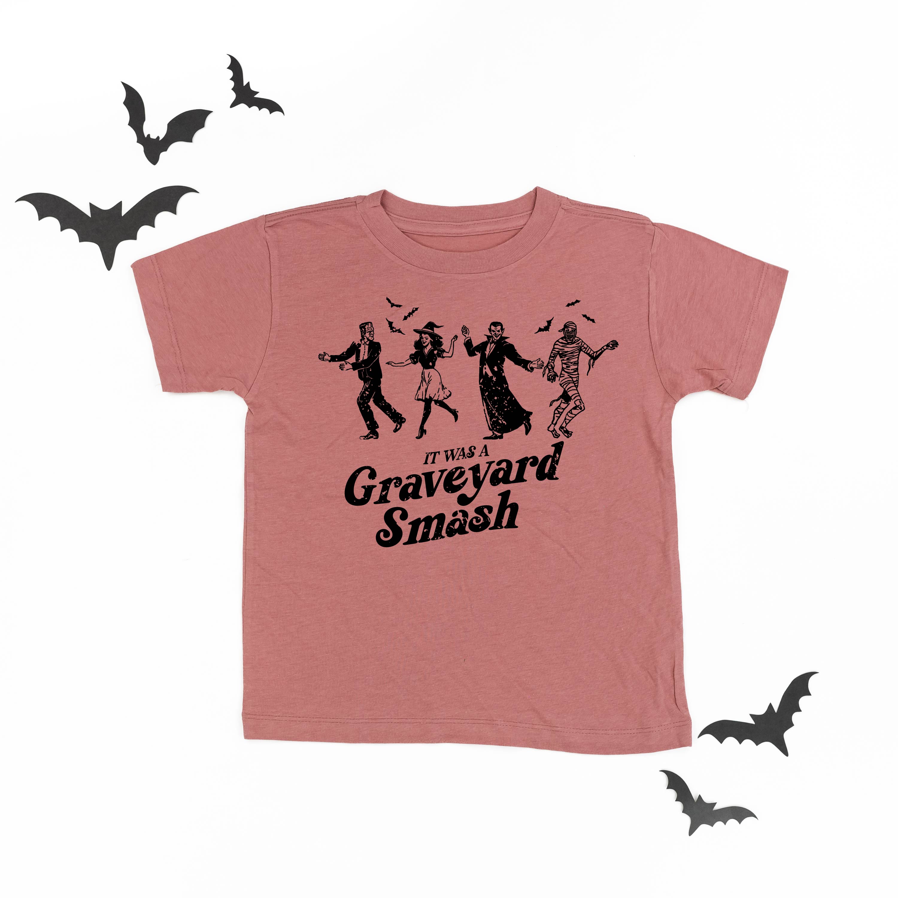 It Was a Graveyard Smash - Short Sleeve Child Shirt Little Mama Shirt Shop