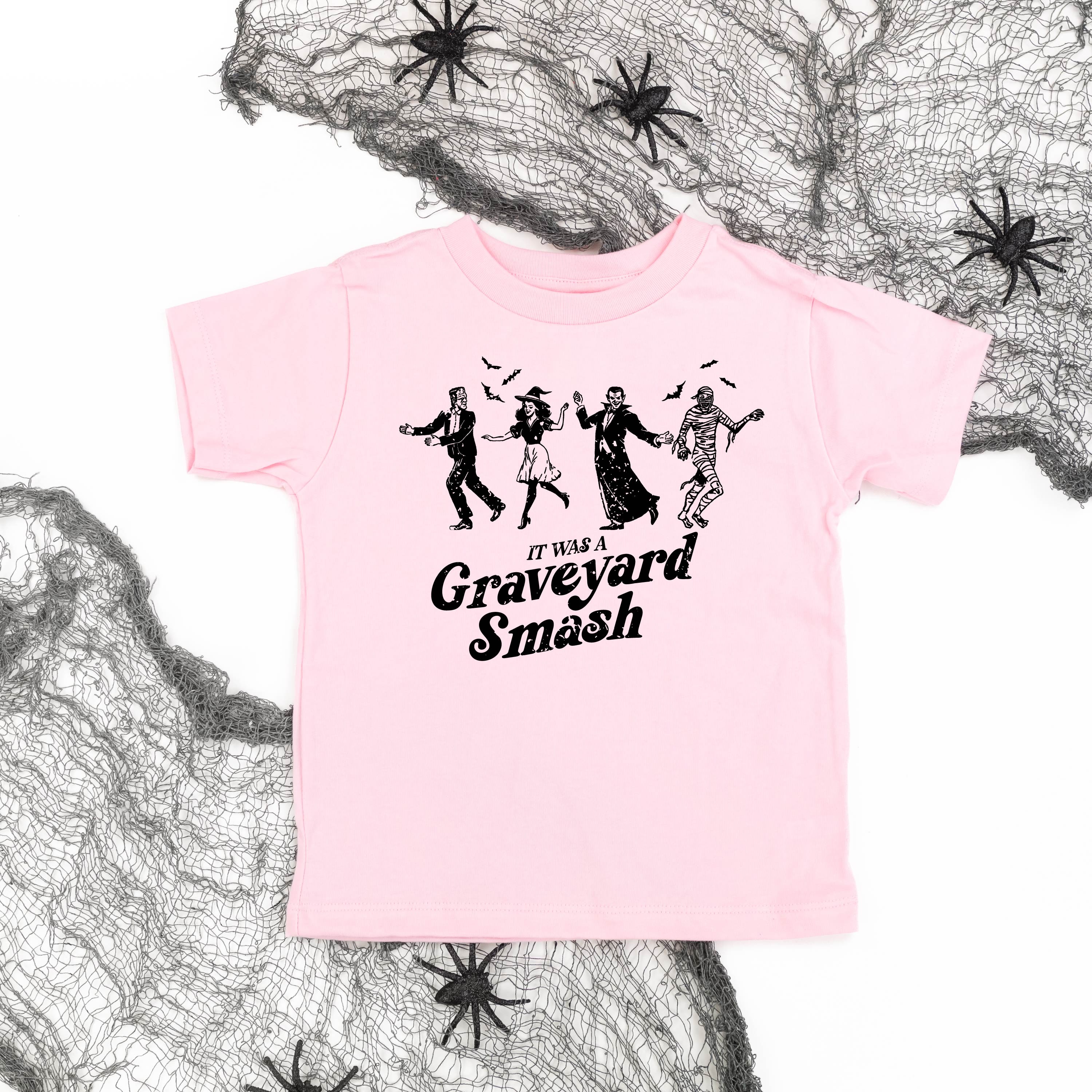 It Was a Graveyard Smash - Short Sleeve Child Shirt Little Mama Shirt Shop