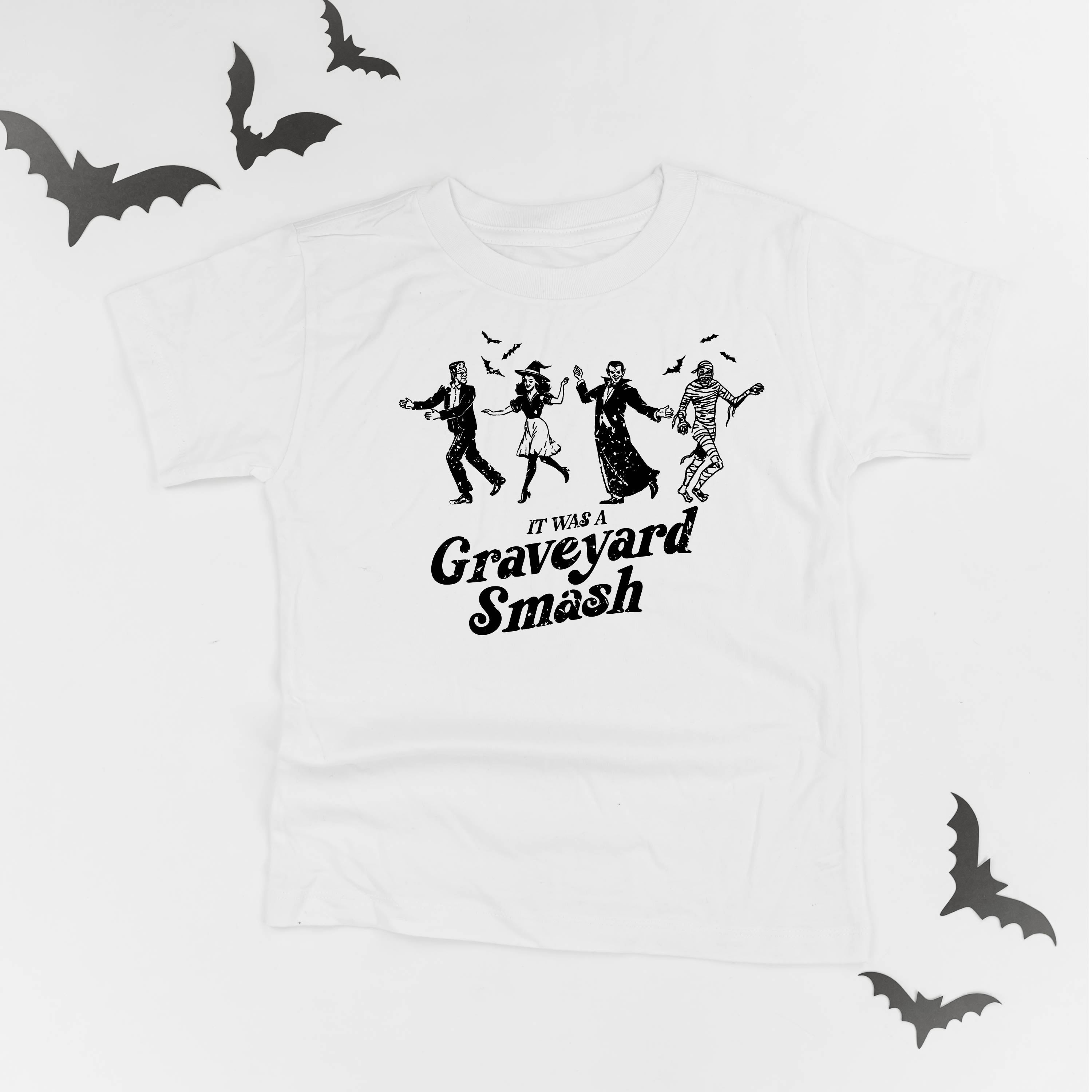 It Was a Graveyard Smash - Short Sleeve Child Shirt Little Mama Shirt Shop