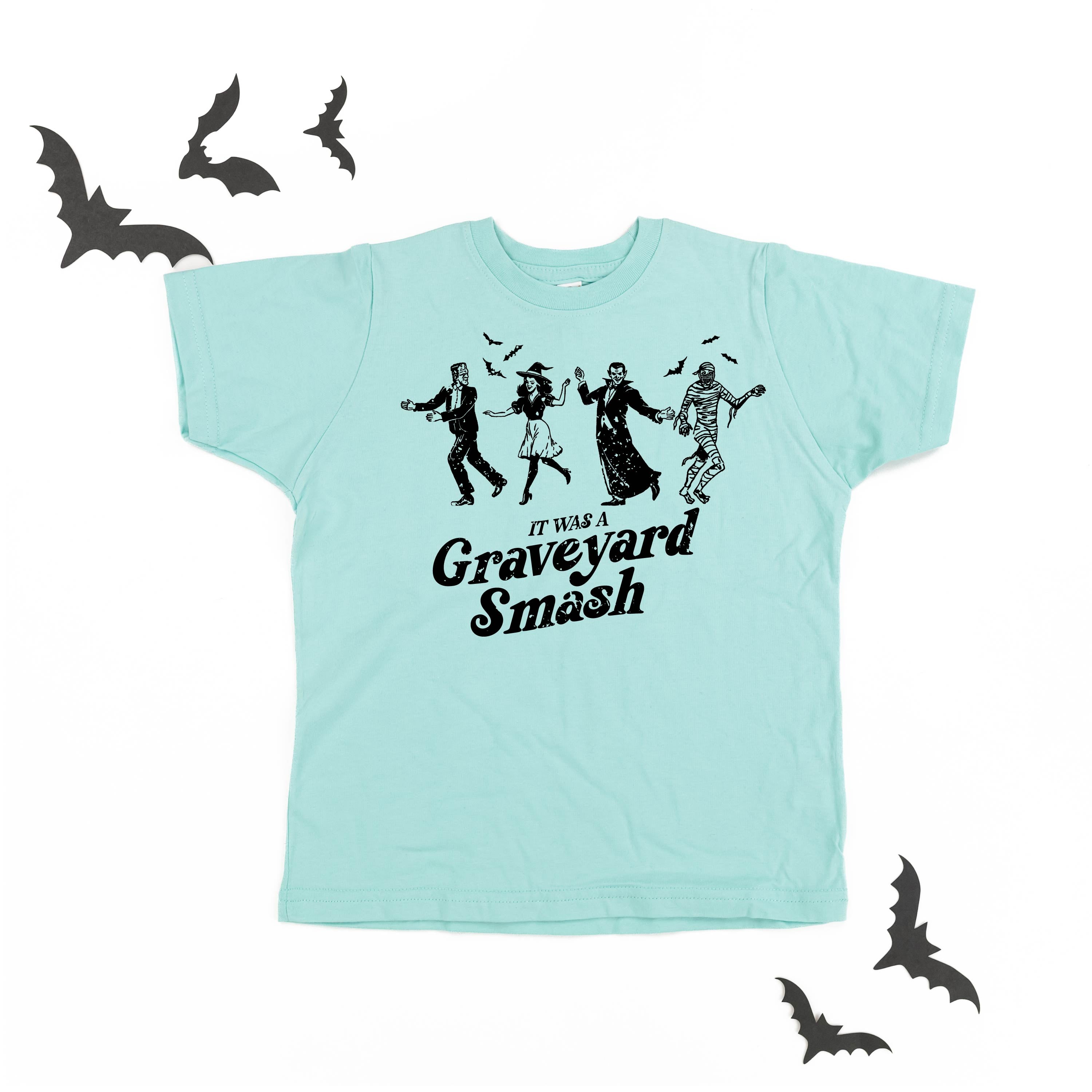 It Was a Graveyard Smash - Short Sleeve Child Shirt Little Mama Shirt Shop
