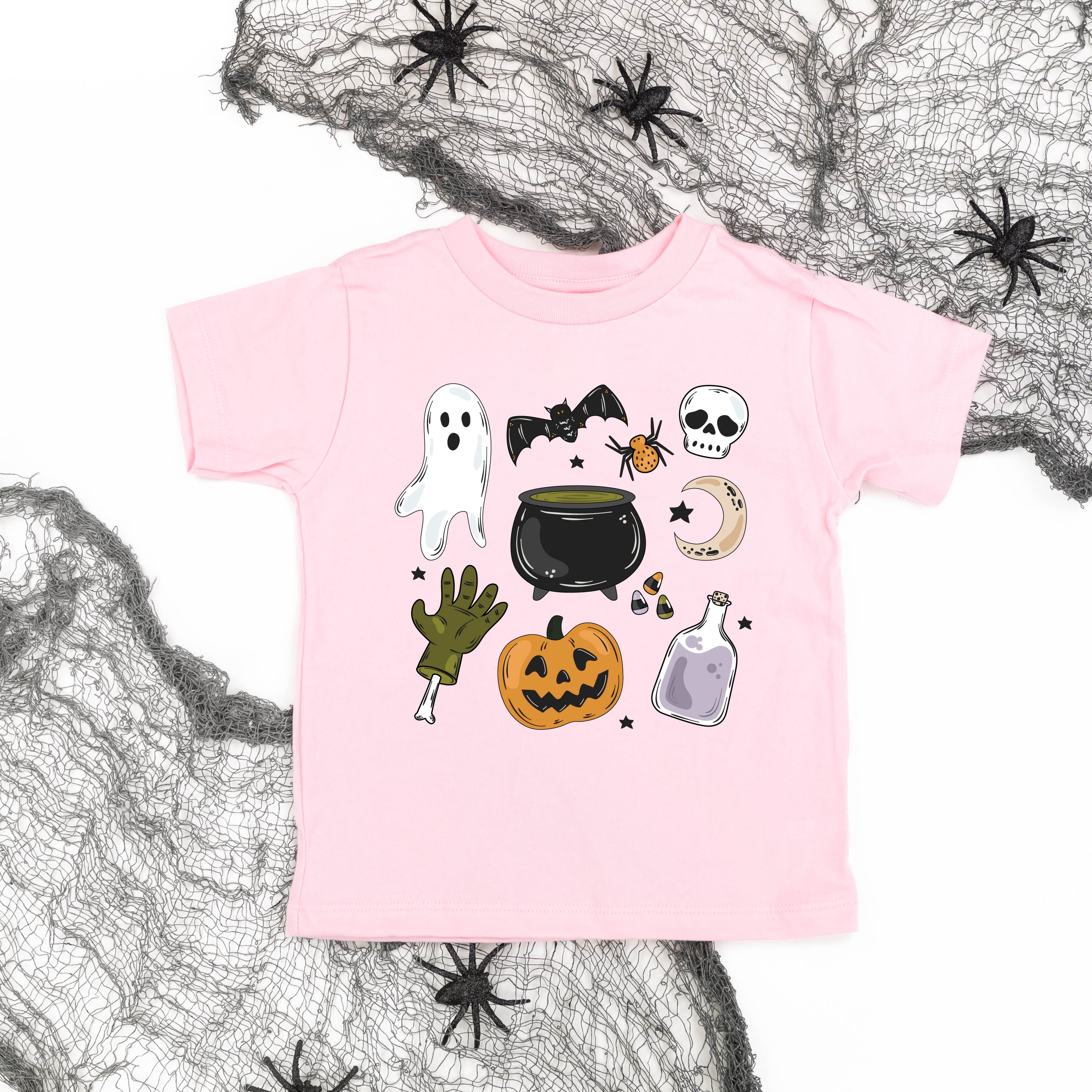 Halloween Things - Short Sleeve Child Shirt Little Mama Shirt Shop