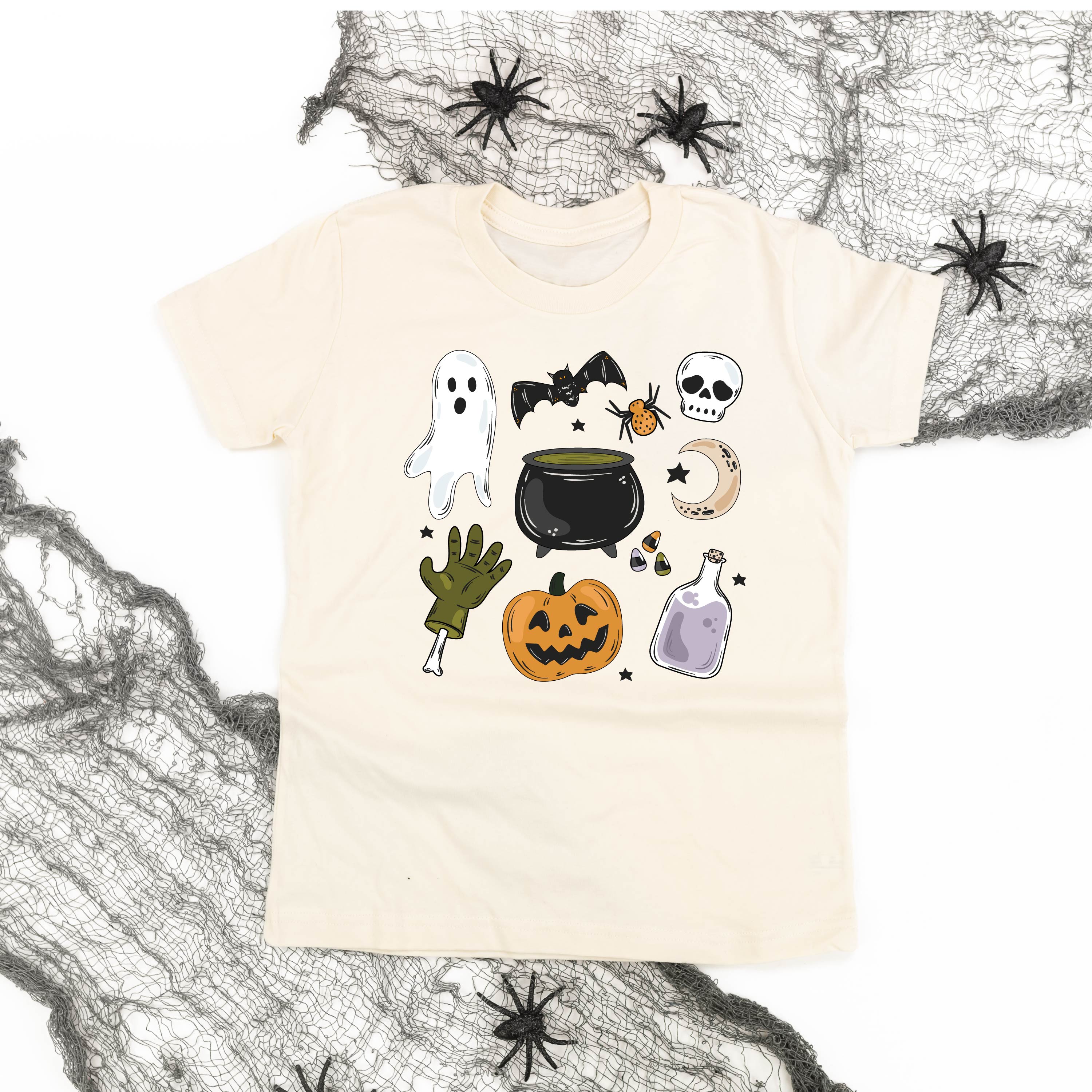 Halloween Things - Short Sleeve Child Shirt Little Mama Shirt Shop