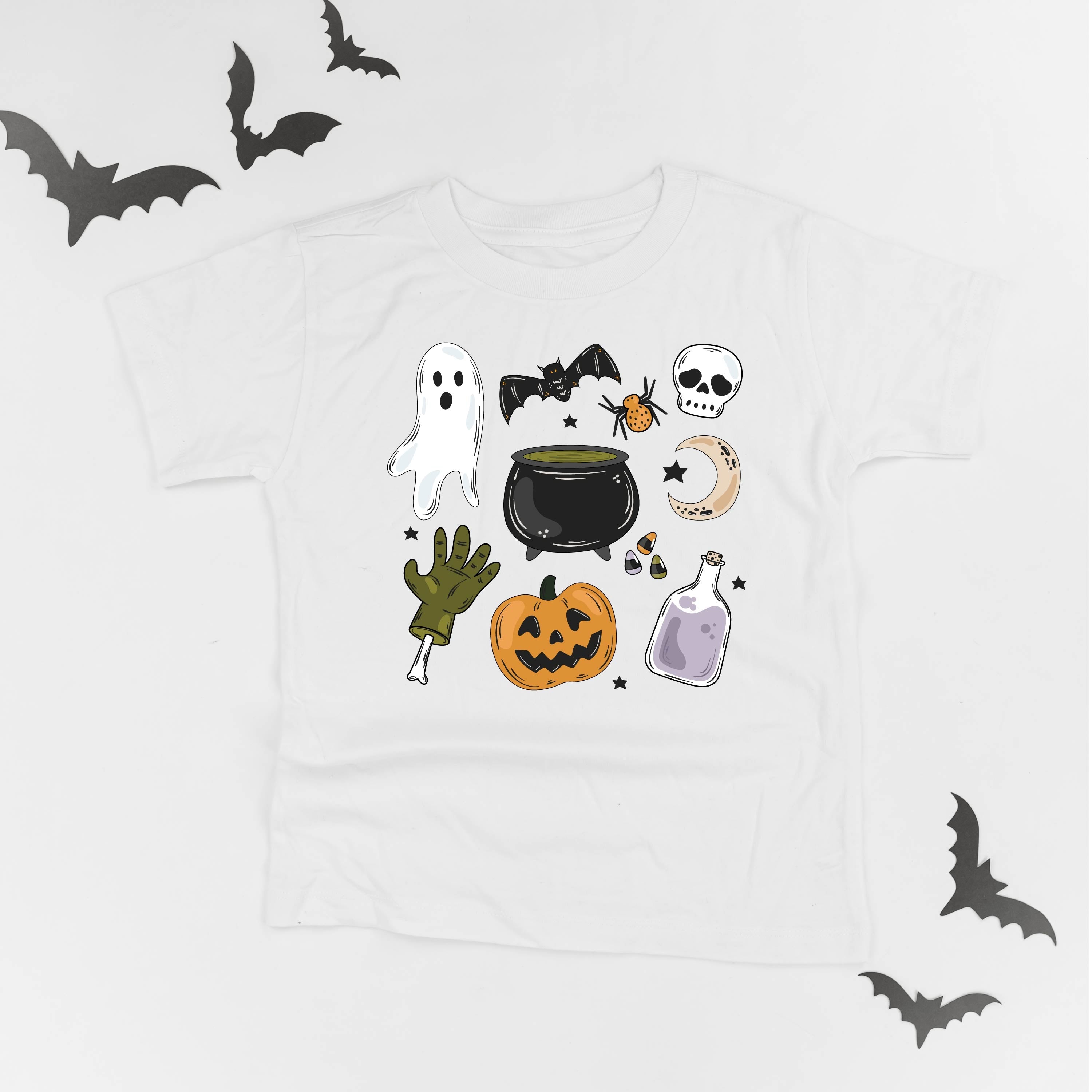 Halloween Things - Short Sleeve Child Shirt Little Mama Shirt Shop