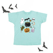 Halloween Things - Short Sleeve Child Shirt Little Mama Shirt Shop