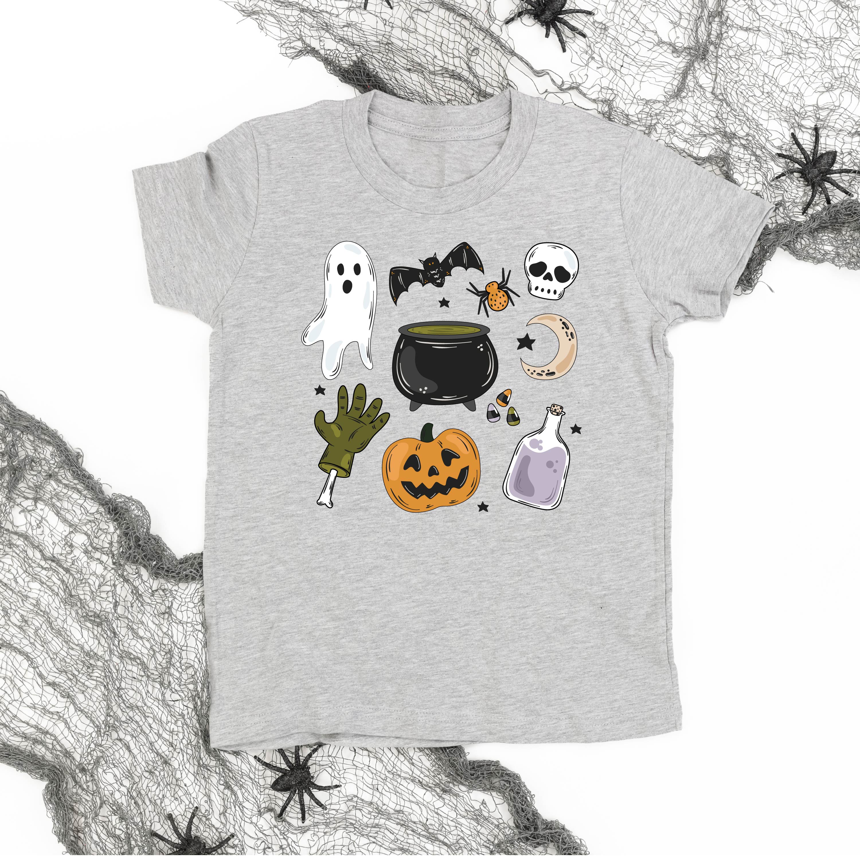 Halloween Things - Short Sleeve Child Shirt Little Mama Shirt Shop