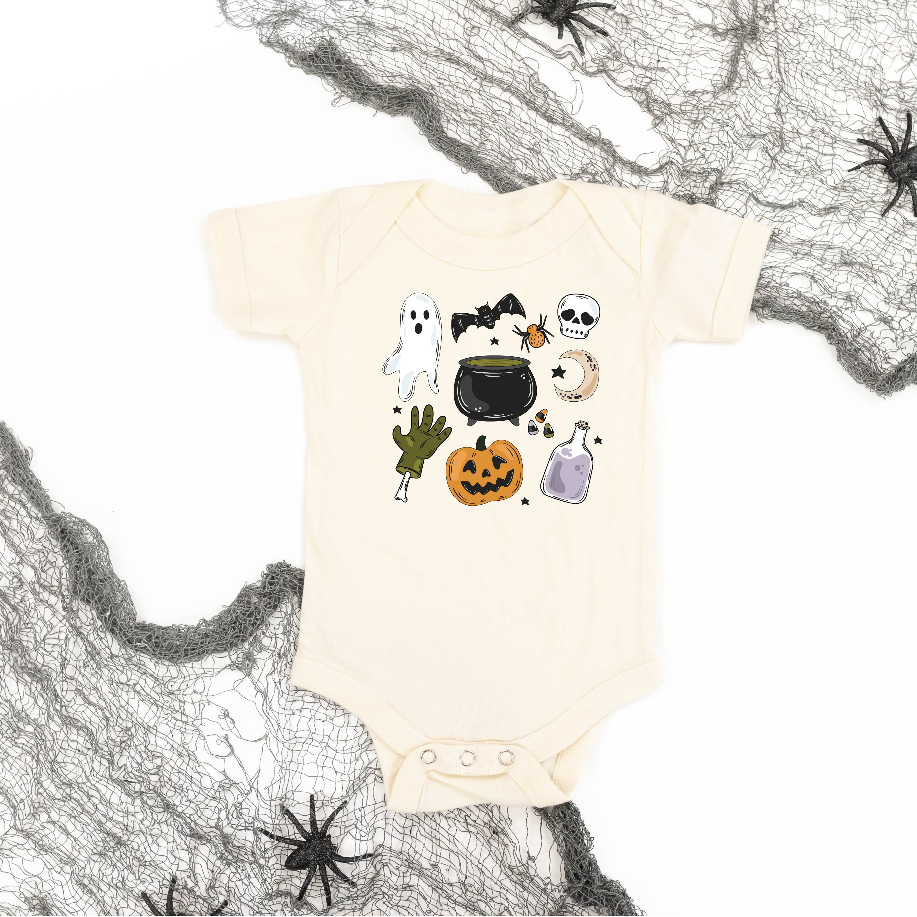 Halloween Things - Short Sleeve Child Shirt Little Mama Shirt Shop