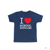 I ♥ School Supplies - Short Sleeve Child Shirt Little Mama Shirt Shop