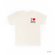 I ♥ School Supplies - Short Sleeve Child Shirt Little Mama Shirt Shop