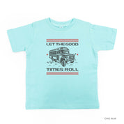 Let the Good Times Roll - School Bus - Short Sleeve Child Shirt Little Mama Shirt Shop