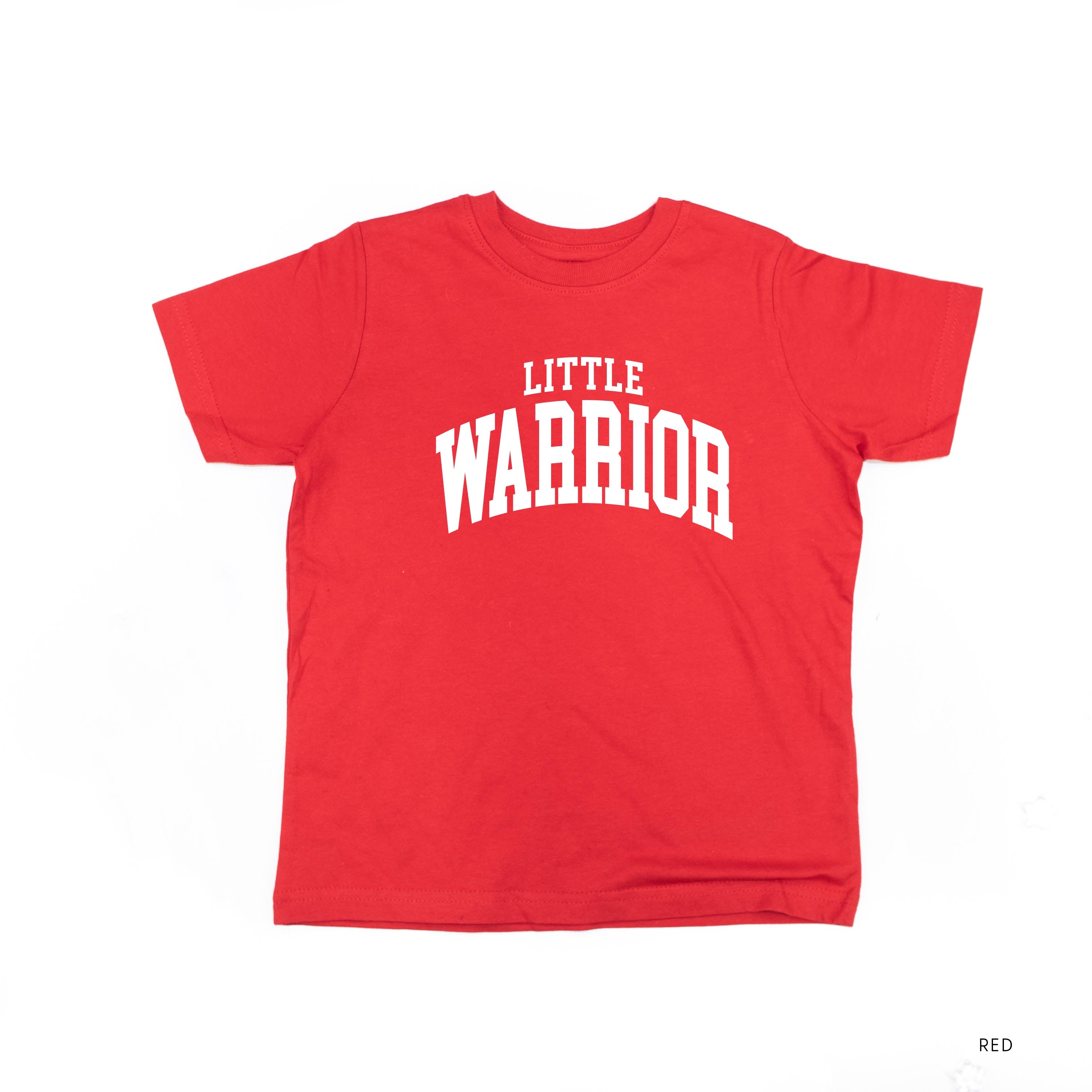 Little Warrior - Varsity - Child Tee Little Mama Shirt Shop